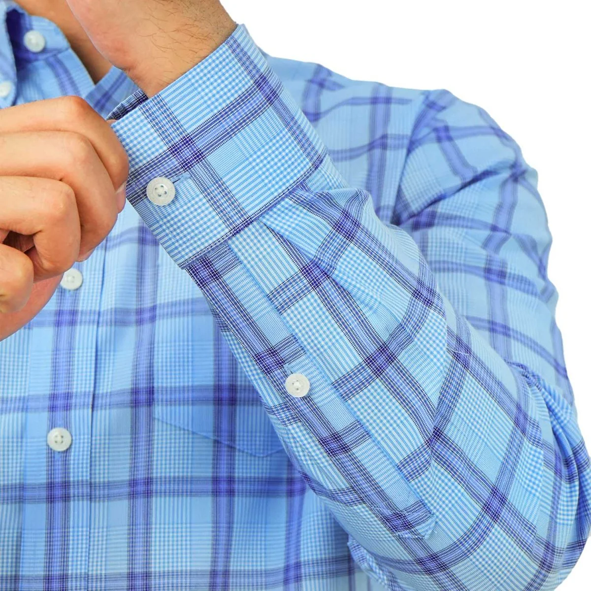 Giordano მამაკაცის გრძელმკლავიანი პერანგი