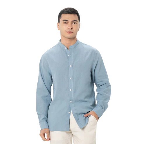 Giordano მამაკაცის გრძელმკლავიანი პერანგი