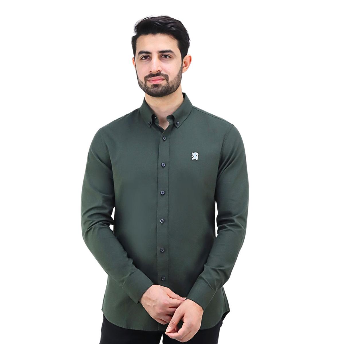 Giordano მამაკაცის გრძელმკლავიანი პერანგი