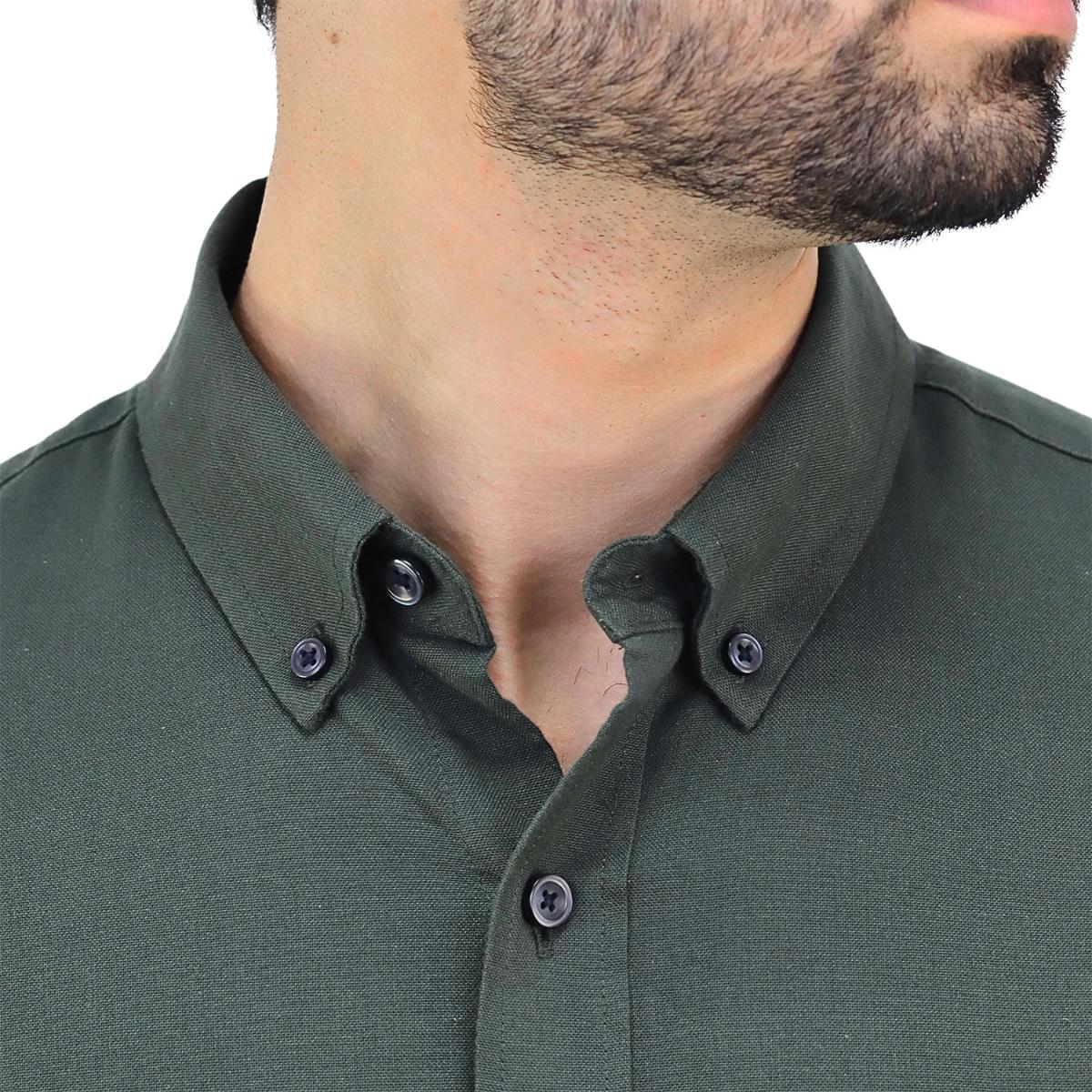 Giordano მამაკაცის გრძელმკლავიანი პერანგი