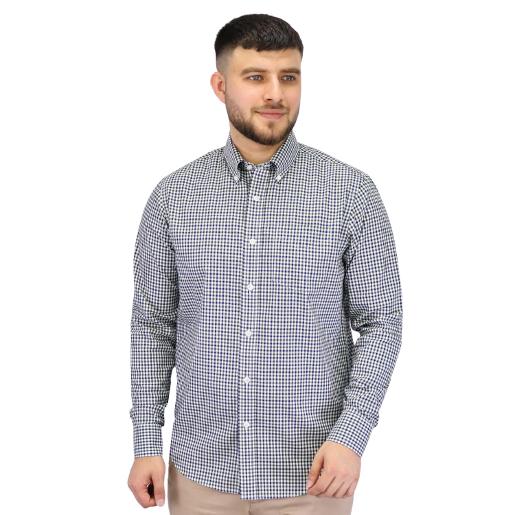 Giordano მამაკაცის გრძელმკლავიანი პერანგი